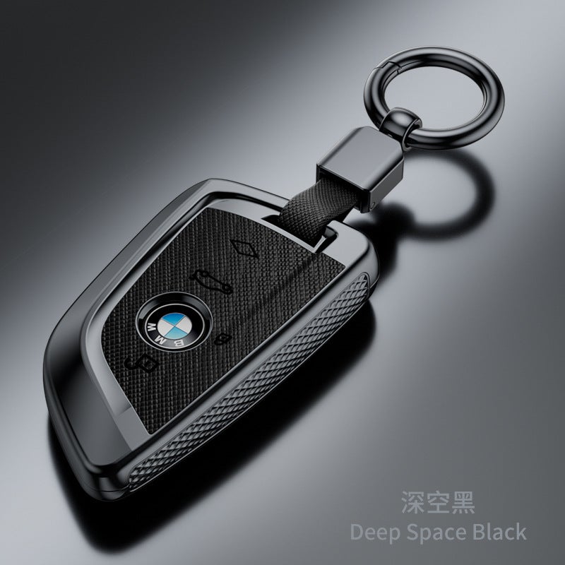 Suitable For New Bmw X1/X2/X3/320Li Key Cover 5 Series/3 Series/7 Series/525Li Cross Pattern Fashion Shell - Image 5